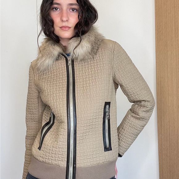 Prada Sports Jacket w/Fur - Picture 2 of 13